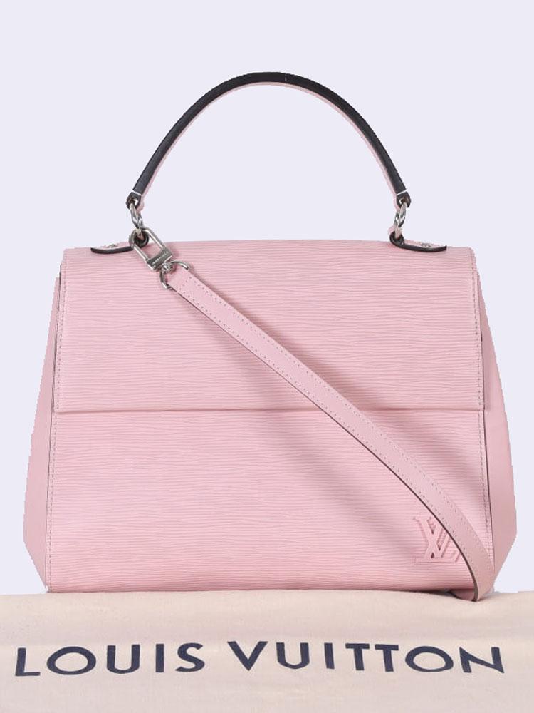 LV Cluny MM Bag Epi Leather Rose Ballerine - Image 3