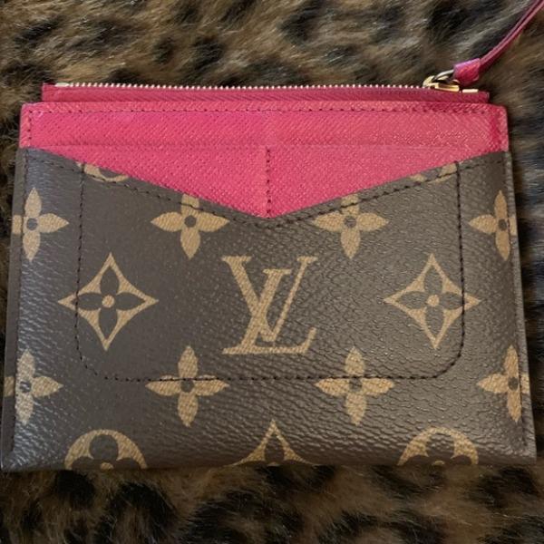 LV Zipped Card Holder Monogram Raisin Purple - Image 2