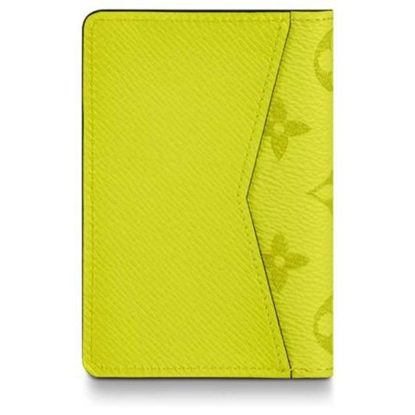 LV Pocket Organiser Taiga Monogram Jaune - Image 2