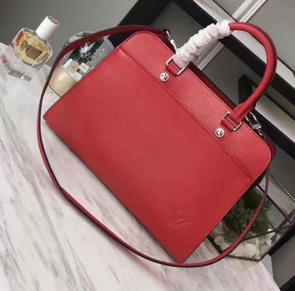 LV Epi Vaneau MM Bag Epi Leather Red - Image 3