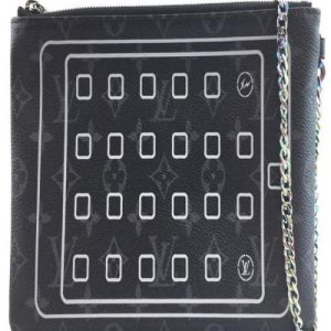 LV Ipad Pouch Monogram Eclipse Flash