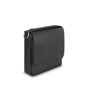 LV Roman PM Taiga Leather Noir