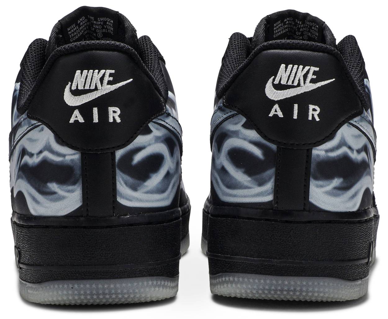 Air Force 1 '07 QS 'Black Skeleton' - Image 3