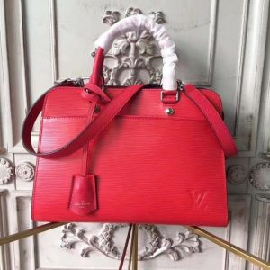 LV Epi Vaneau MM Bag Epi Leather Red