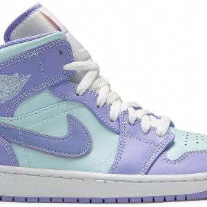 Air Jordan 1 Mid 'Purple Pulse Glacier Blue'