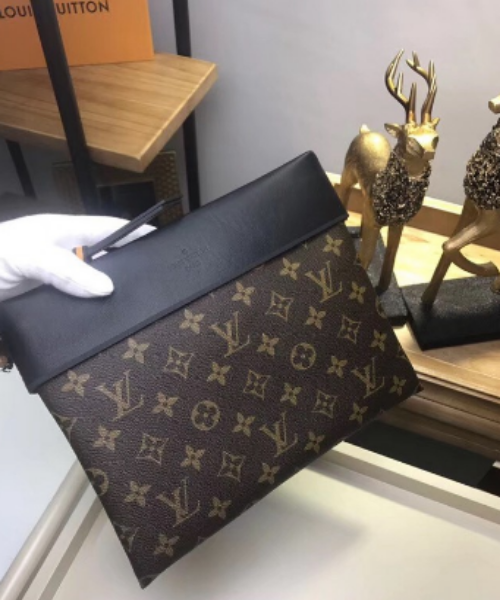 LV Pochette Tuileries Monogram Coated Canvas - Image 3