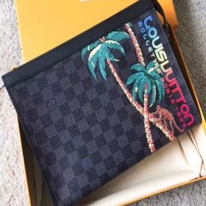 LV Pochette Voyage Damier Graphite Spring-Summer 2018