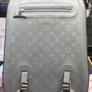 LV Backpack GM Monogram Titanium
