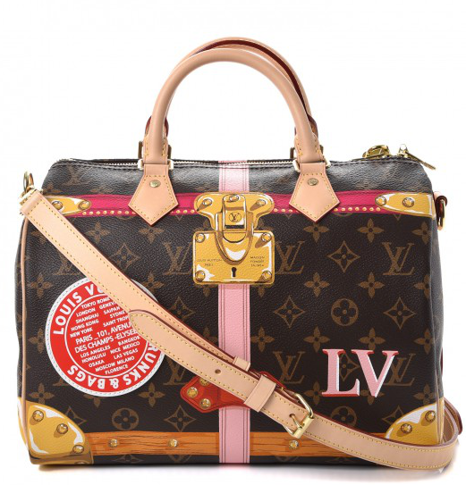 LV Speedy Bandouliere 30 Monogram Tromp L’oeil Screen - Image 2