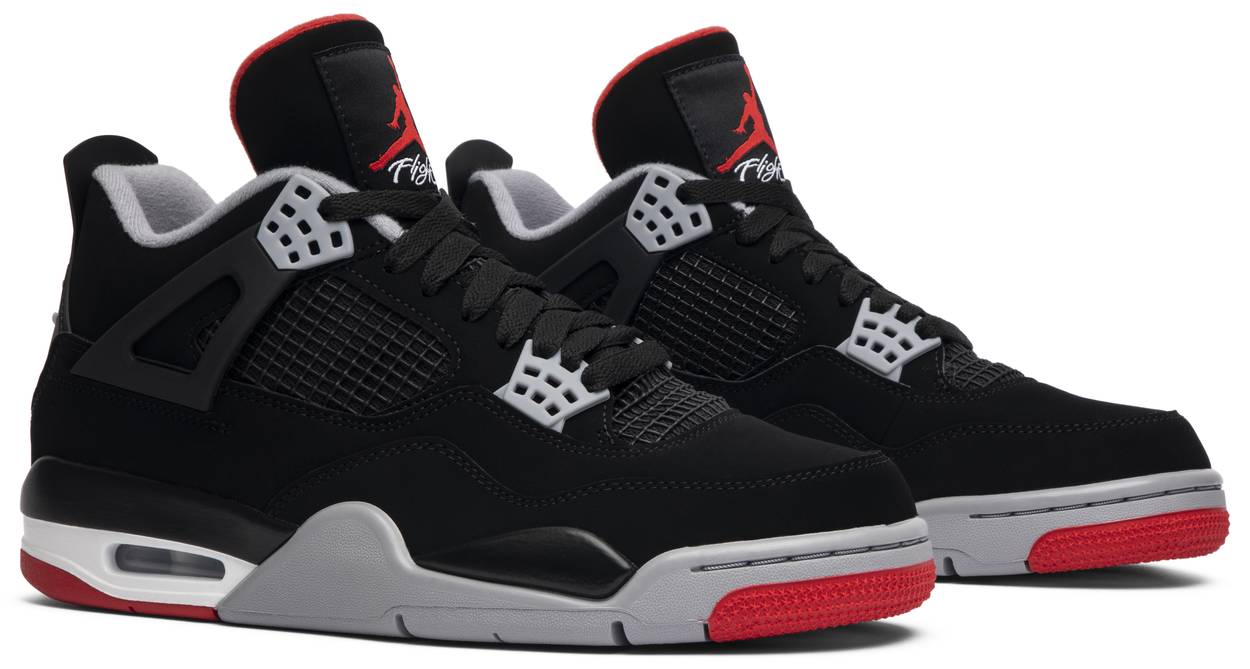 AIR JORDAN 4 RETRO “BRED” - Image 3