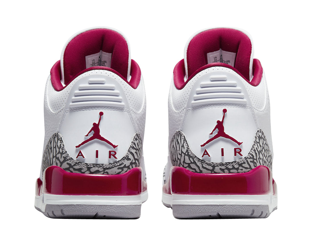 Air Jordan 3 Cardinal Red - Image 3