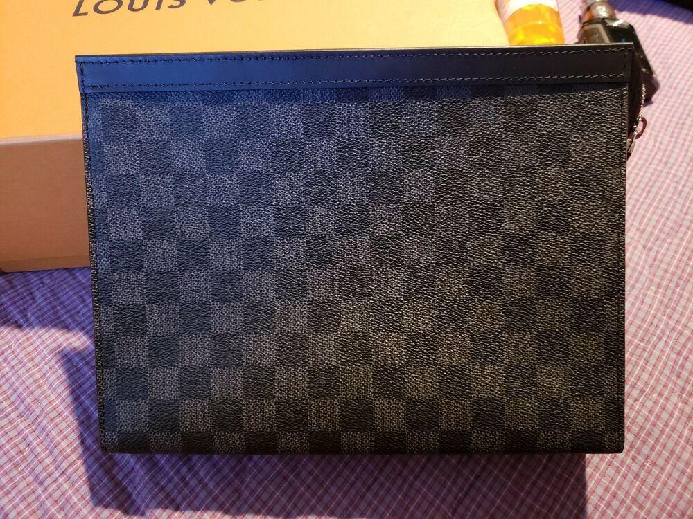 LV Pochette Voyage MM Damier Graphite Canvas 2017 - Image 2