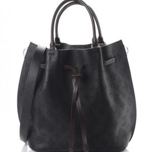 LV Girolata Handbag Mahina Noir