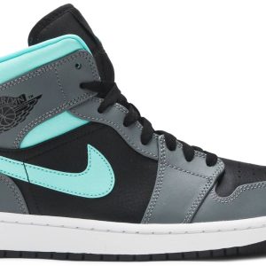 Air Jordan 1 Mid 'Grey Aqua'