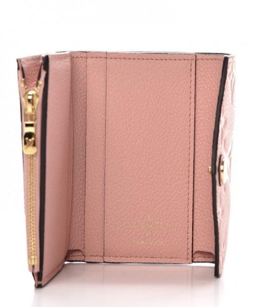 LV Zoé Wallet Monogram Empreinte Rose Poudre - Image 6