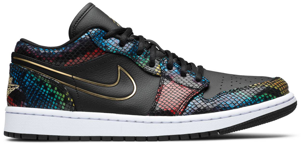 Air Jordan 1 Low 'Multi Snakeskin'