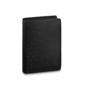 LV Slender ID Wallet Taiga Leather Bleu Marine