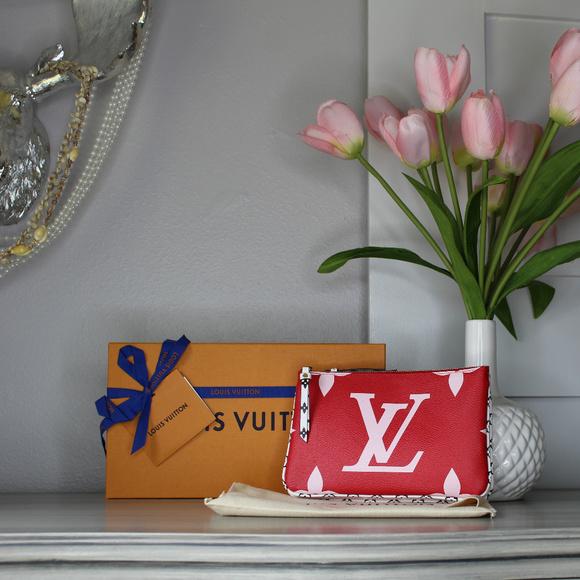 LV Pochette Double Zip Monogram - Image 3