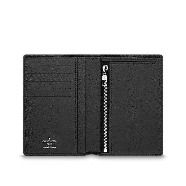 LV Regular Wallet Taiga Black - Image 2