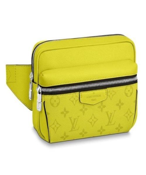 LV Outdoor Messenger K45 Taiga Monogram Jaune - Image 4