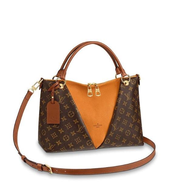 LV V Tote MM Monogram Safran - Image 3