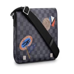LV District PM Bag Damier Cobalt Canvas Spring Summer 2017