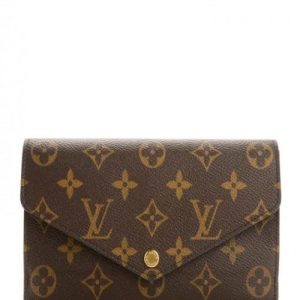 LV Jeanne Wallet Monogram Rose Ballerine Pink