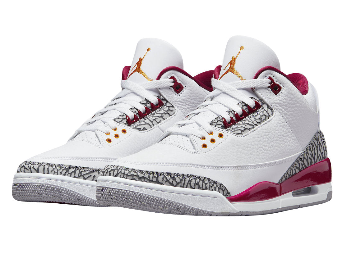 Air Jordan 3 Cardinal Red - Image 2