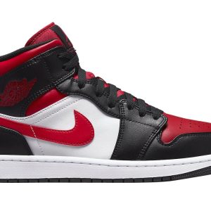 Air Jordan 1 Mid ‘White Black Red‘