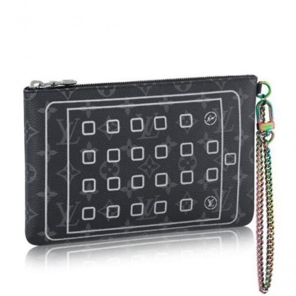 LV Ipad Pouch Monogram Eclipse Flash - Image 2