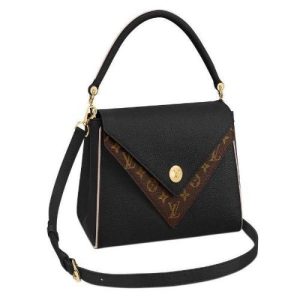 LV Double V Handbag Noir