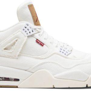 Air Jordan 4 Retro Levi's White (Levi's Tag)