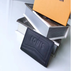 LV Pocket Organizer Dark Infinity Leather