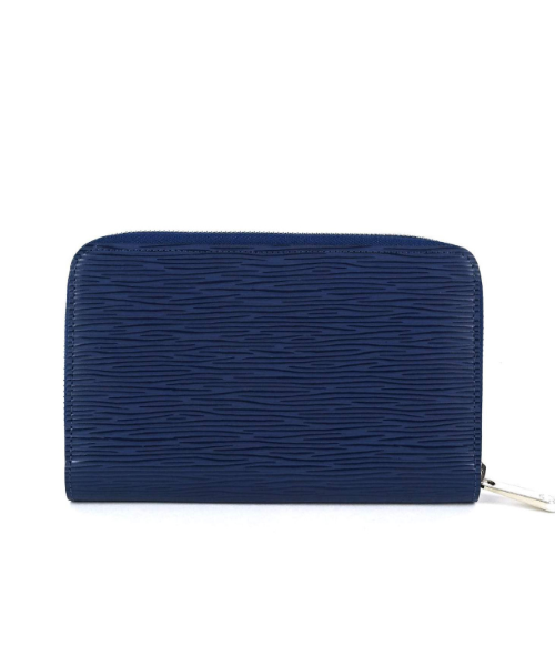 LV Zippy Organizer Epi Leather Navy - Image 9