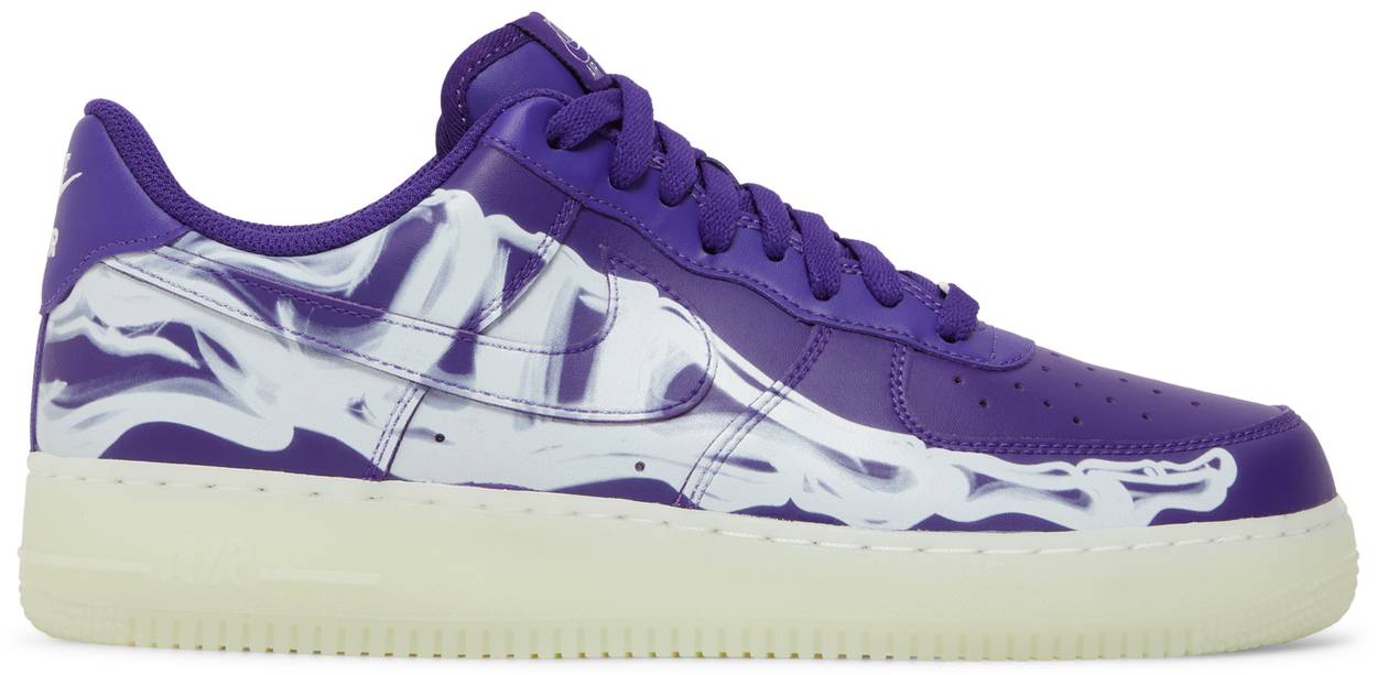 Air Force 1 Low 'Purple Skeleton'