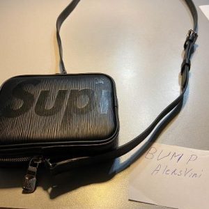 Louis Vuitton x Supreme Danube Epi PPM Black