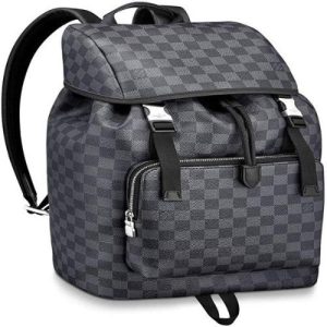LV Zack Backpack Damier Graphite Canvas