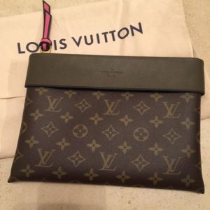 LV Pochette Tuileries Monogram Coated Canvas