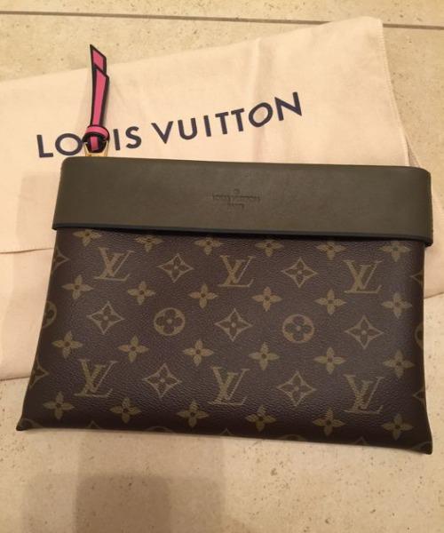 LV Pochette Tuileries Monogram Coated Canvas