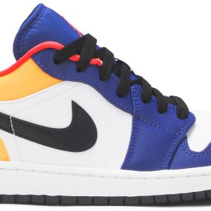 Air Jordan 1 Low 'White Deep Royal Blue'