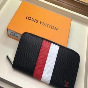LV Zippy Wallet Epi Stripes special edition Noir