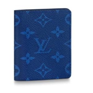LV Pocket Organiser Taiga Monogram Cobalt