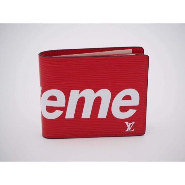 Louis Vuitton x Supreme Clutch Epi Red - Image 2