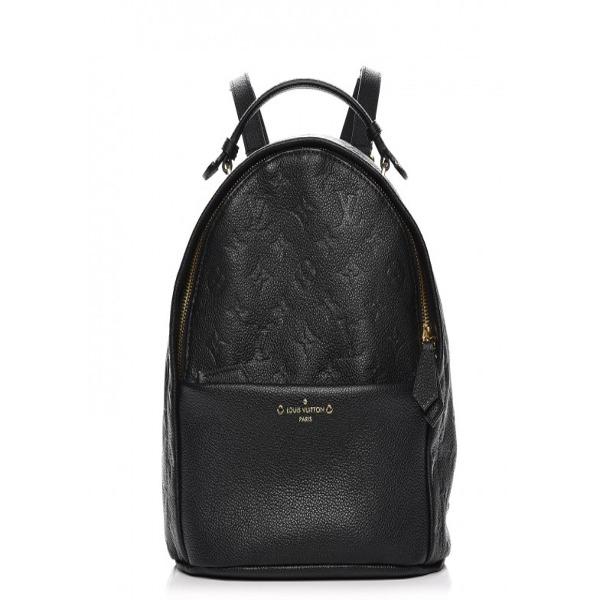 LV Sorbonne Backpack Monogram Empreinte Leather Noir - Image 3