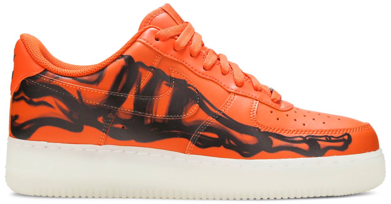 Air Force 1 Low 'Orange Skeleton'