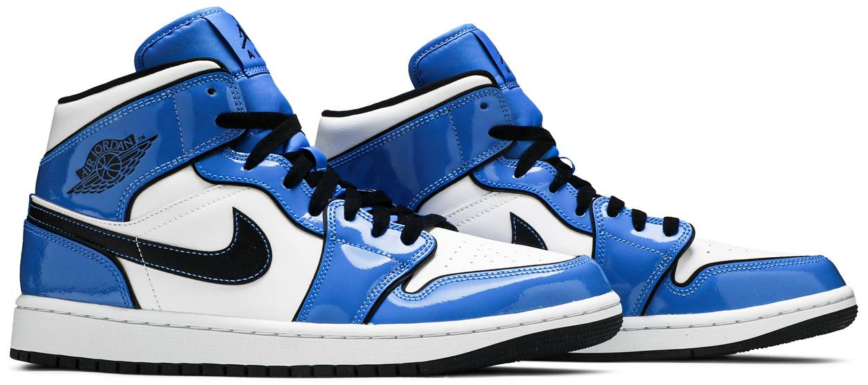 Air Jordan 1 Mid SE 'Signal Blue' - Image 2