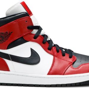Air Jordan 1 Mid 'Chicago Black Toe'