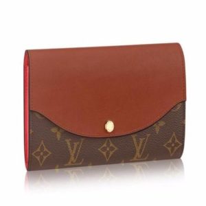 LV Sarah Tuileres Wallet Monogram Marron