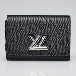 LV Twist Compact Wallet Epi Leather