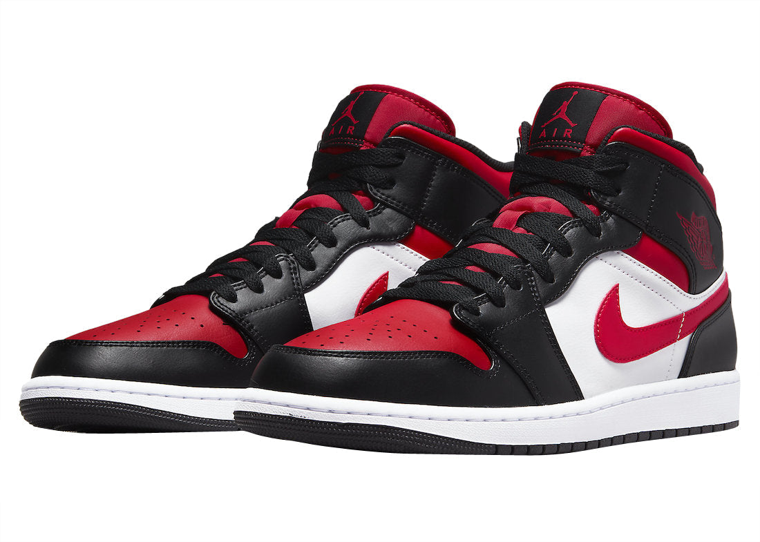 Air Jordan 1 Mid ‘White Black Red‘ - Image 2